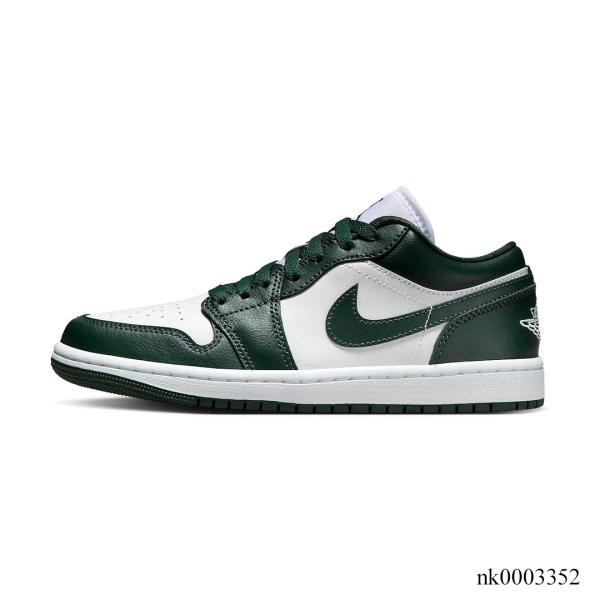 Alternative view of AJ 1 Low Galactic Jade Shoes Sneakers - nk0003352