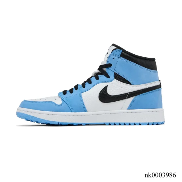 Alternative view of AJ 1 High Golf University Blue Shoes Sneakers - nk0003986