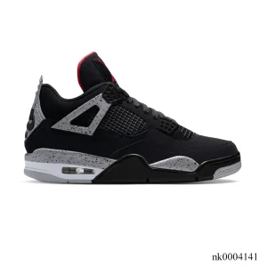 AJ 4 Black Cement Shoes Sneakers - nk0004141