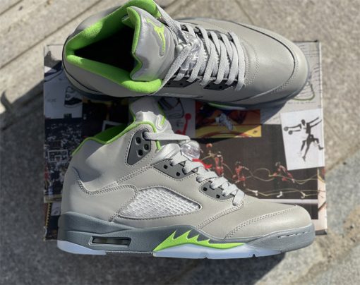AJ 5 Green Bean Shoes Sneakers - nk0002017 - Image 4