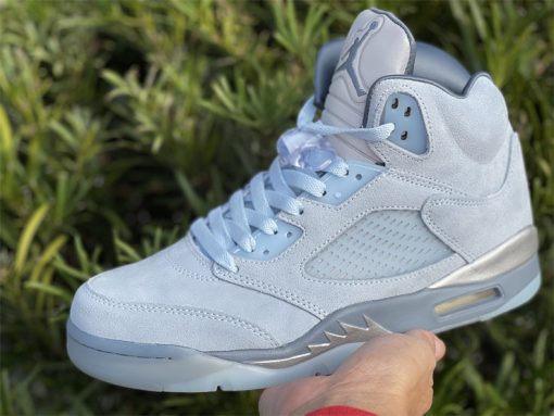 AJ 5 Retro Bluebird Shoes Sneakers - nk0001958 - Image 3