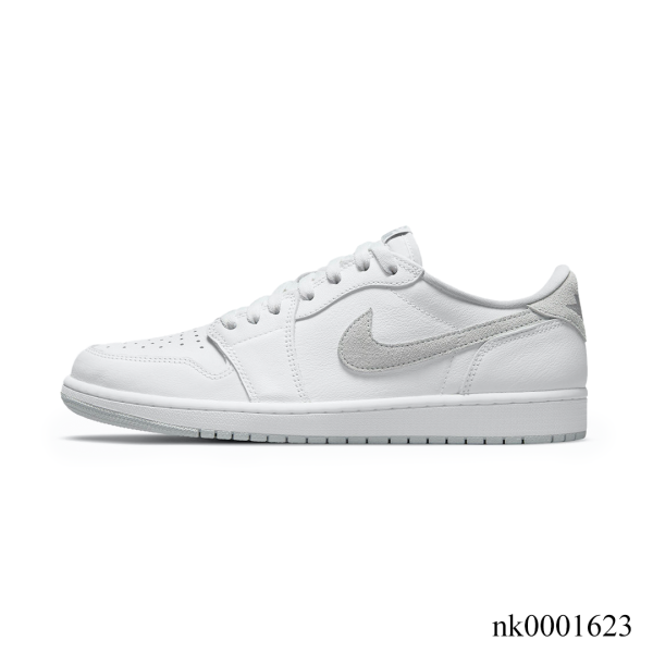 Alternative view of AJ 1 Low OG Neutral Grey Shoes Sneakers - nk0001623