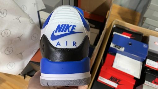 AJ 3 Fragment White Blue Shoes Sneakers - nk0000859 - Image 16