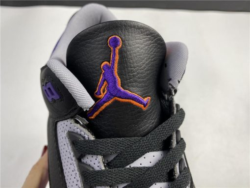 AJ 3 Retro Black Court Purple Shoes Sneakers - nk0000817 - Image 17