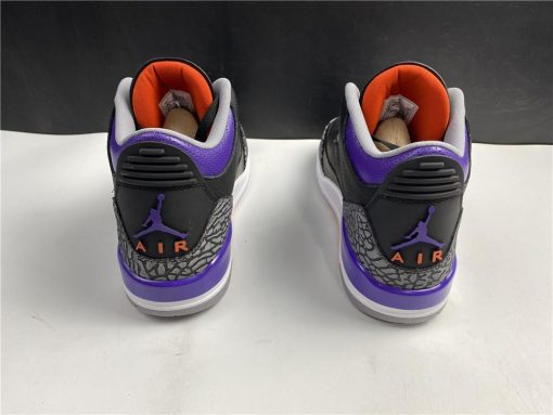 AJ 3 Retro Black Court Purple Shoes Sneakers - nk0000817 - Image 14