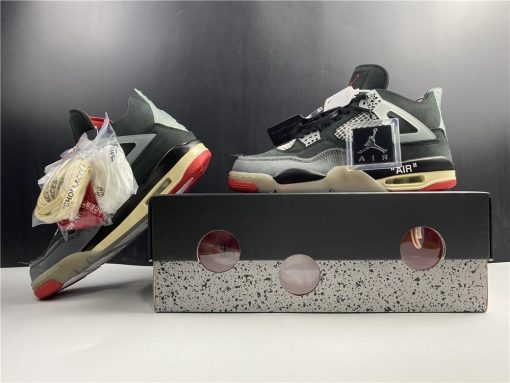 AJ 4 OW Bred Shoes Sneakers - nk0000829 - Image 21