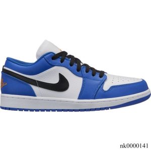 AJ 1 Low Hyper Royal Orange Peel Shoes Sneakers - nk0000141