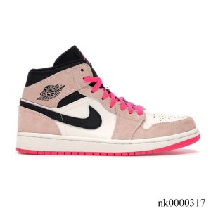 AJ 1 Mid Crimson Tint Shoes Sneakers - nk0000317