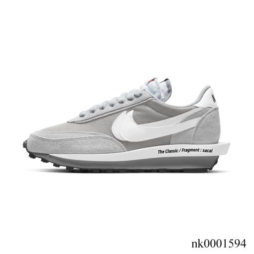 Alternative view of Fragment x Sacai x LDWaffle Light Smoke Grey Shoes Sneakers - nk0001594