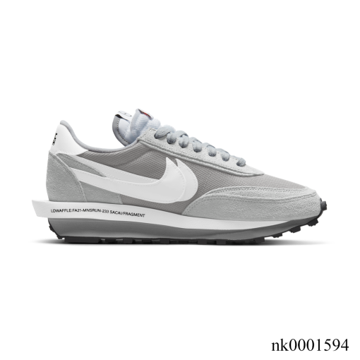 Fragment x Sacai x LDWaffle Light Smoke Grey Shoes Sneakers - nk0001594