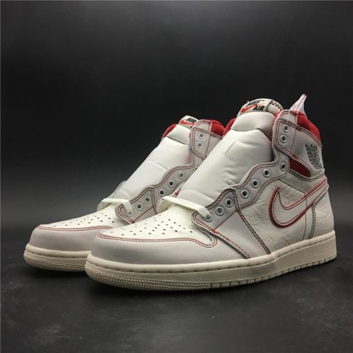 AJ 1 Retro High Phantom Gym Red Shoes Sneakers - nk0000301 - Image 13