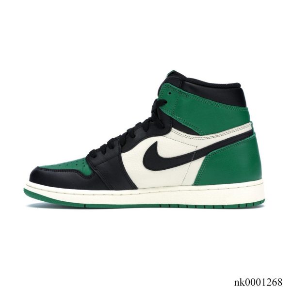 Alternative view of AJ 1 Retro High Pine Green Shoes Sneakers - nk0001268