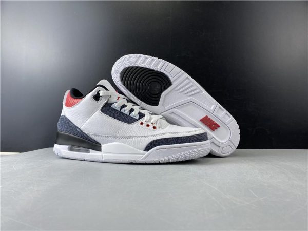 Alternative view of AJ 3 Retro SE Fire Red (2020) Shoes Sneakers - nk0000808
