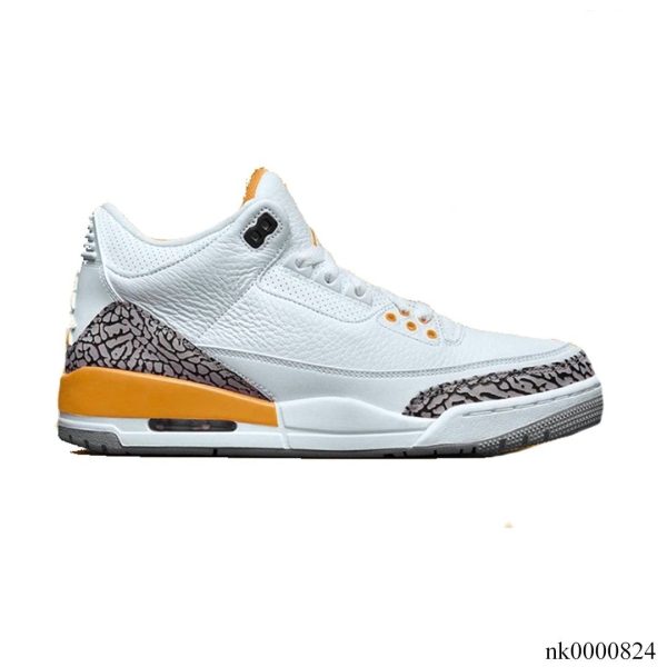 AJ 3 Laser Orange Shoes Sneakers - nk0000824