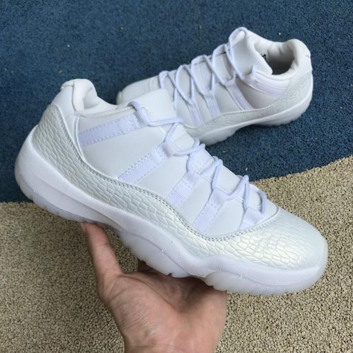 AJ 11 Retro Low Heiress Pure Platinum Shoes Sneakers - nk0000615 - Image 21