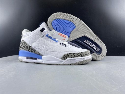 AJ 3 Retro UNC (2020) Shoes Sneakers - nk0000682 - Image 13