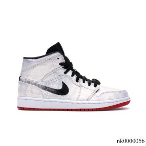 AJ 1 Mid SE Fearless Edison Chen CLOT Shoes Sneakers - nk0000056