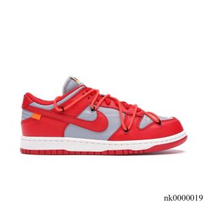 Dunk Low OW University Red Shoes Sneakers - nk0000019