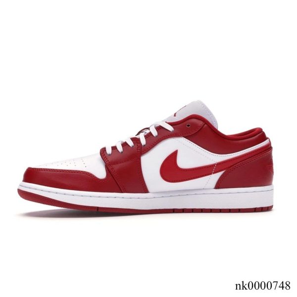 Alternative view of AJ 1 Low Gym Red White Shoes Sneakers - nk0000748