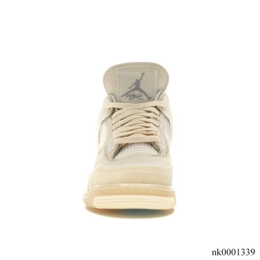 AJ 4 Retro Off-White Sail Shoes Sneakers - nk0001339 - Image 3