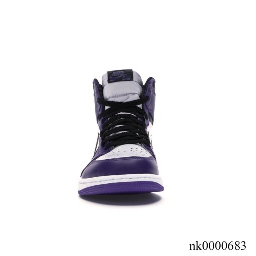 AJ 1 Retro High Court Purple White Shoes Sneakers - nk0000683 - Image 3