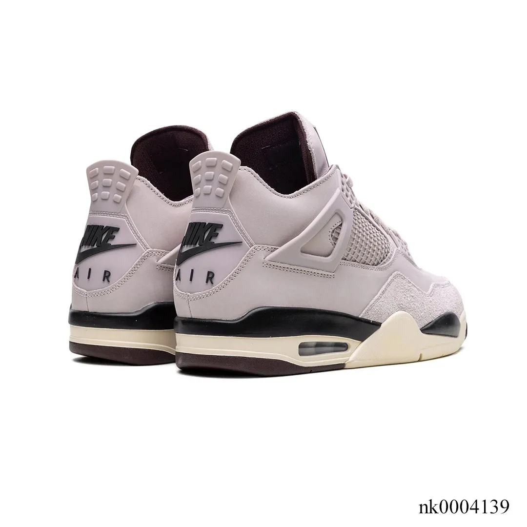 [Premium] A Ma Maniere x AJ 4 Fossil Stone Shoes Sneakers - nk0004139 - Image 5