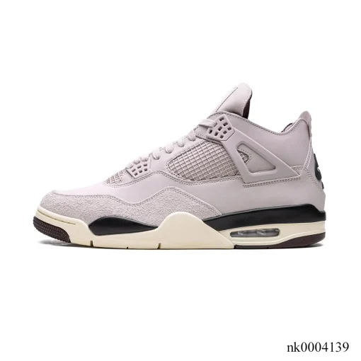 [Premium] A Ma Maniere x AJ 4 Fossil Stone Shoes Sneakers - nk0004139 - Image 2