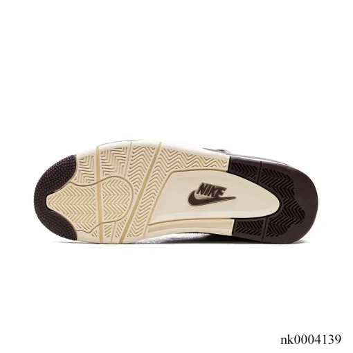 [Premium] A Ma Maniere x AJ 4 Fossil Stone Shoes Sneakers - nk0004139 - Image 6