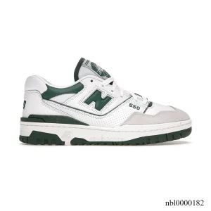 NB 550 White Green Shoes Sneakers - nbl0000182