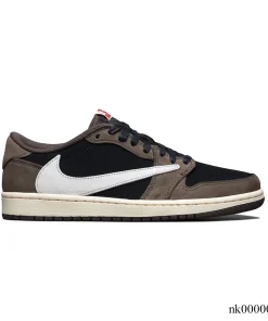 Travis Scott x AJ 1 Low OG Dark Mocha Shoes Sneakers - nk0000012
