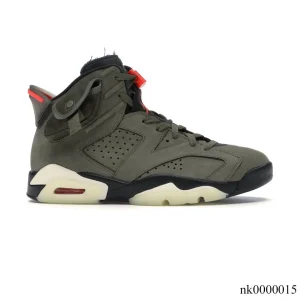 Travis Scott x AJ 6 Olive Shoes Sneakers – nk0000015