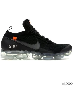 Air VaporMax OW Black Shoes Sneakers - nk0000035
