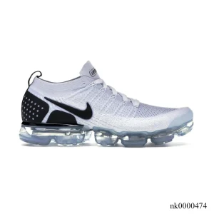 Air VaporMax 2 White Black Shoes Sneakers - nk0000474