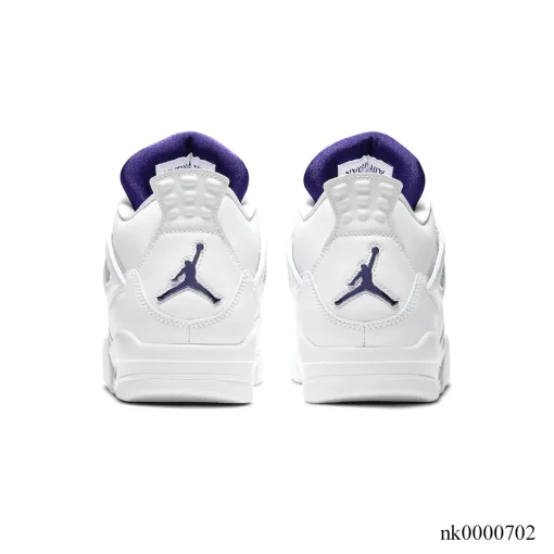 AJ 4 Retro Metallic Purple Shoes Sneakers (Big Size Available) - nk0000702 - Image 4