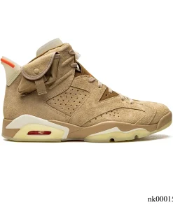 Travis Scott x AJ 6 British Khaki Shoes Sneakers – nk0001581