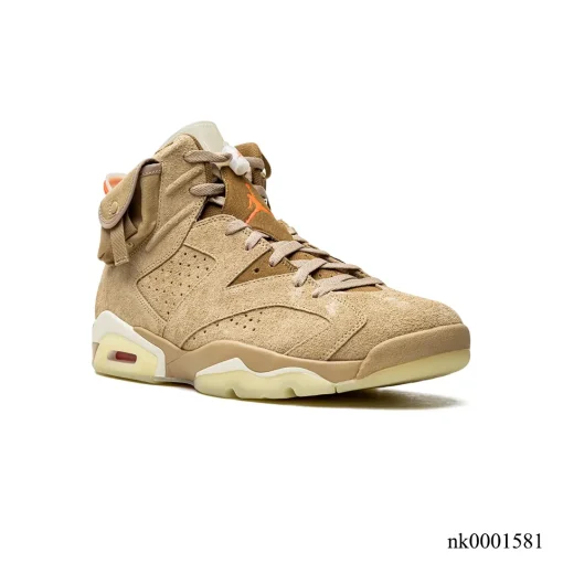 Travis Scott x AJ 6 British Khaki Shoes Sneakers – nk0001581 - Image 4