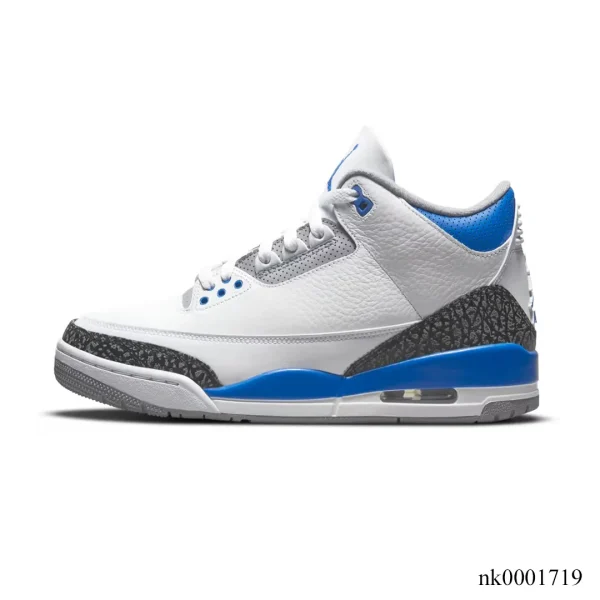 Alternative view of AJ 3 Retro Racer Blue Shoes Sneakers - nk0001719