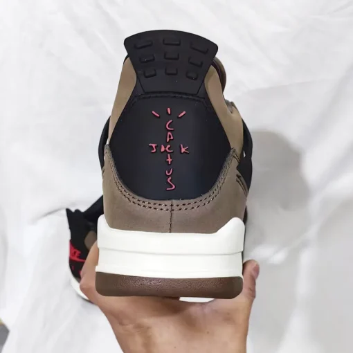 Travis Scott x AJ 4 Olive Shoes Sneakers - nk0001765 - Image 4