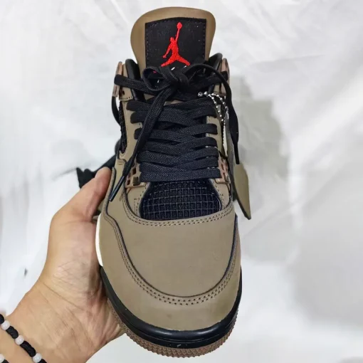 Travis Scott x AJ 4 Olive Shoes Sneakers - nk0001765 - Image 5