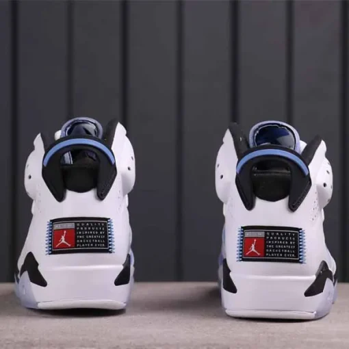 AJ 6 Retro UNC White Shoes Sneakers - nk0002320 - Image 9