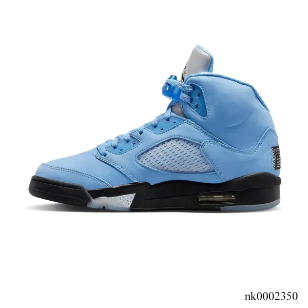 Alternative view of AJ 5 UNC University Blue Shoes Sneakers - nk0002350