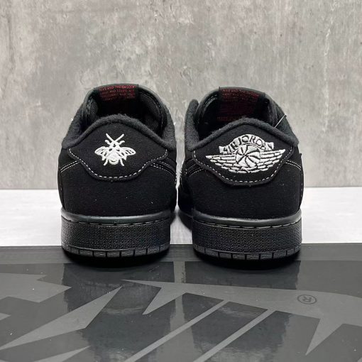 Travis Scott x AJ 1 Low Black Phantom Shoes Sneakers - nk0002354 - Image 12