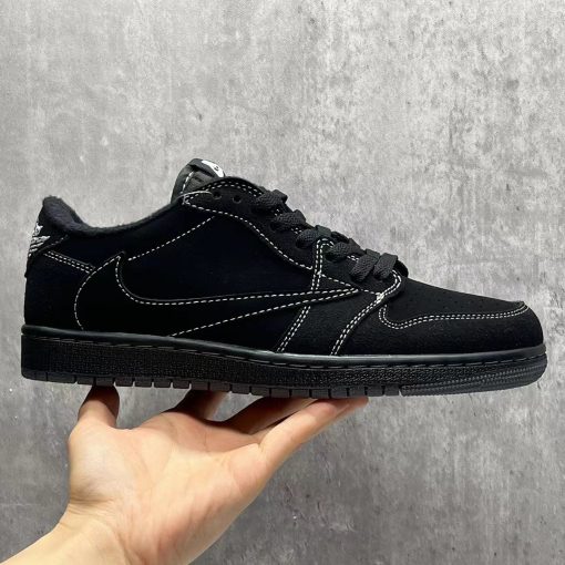 Travis Scott x AJ 1 Low Black Phantom Shoes Sneakers - nk0002354 - Image 6