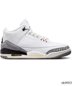 AJ 3 Retro White Cement Reimagined Shoes Sneakers - nk0002616