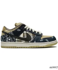 Travis Scott x Dunk Low Premium QS SB 'Cactus Jack' Shoes Sneakers - nk0002946