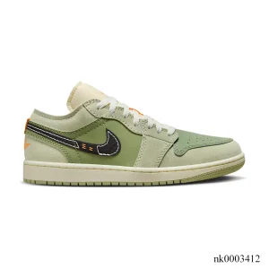 AJ 1 Low SE Craft Light Olive Shoes Sneakers - nk0003412