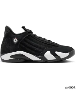 AJ 14 Black/White Shoes Sneakers  - nk0003546