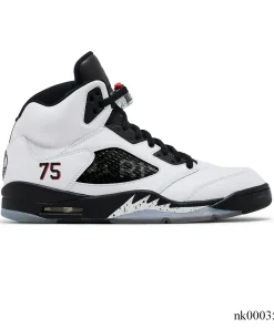 AJ 5 Paris Saint Germain F&F White Shoes Sneakers – nk0003554