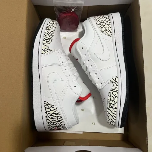 AJ 1 Phat Low Cement Grey Shoes Sneakers - nk0003694 - Image 9