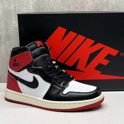AJ 1 High OG Black Toe Reimagined Shoes Sneakers - nk0003788 - Image 7